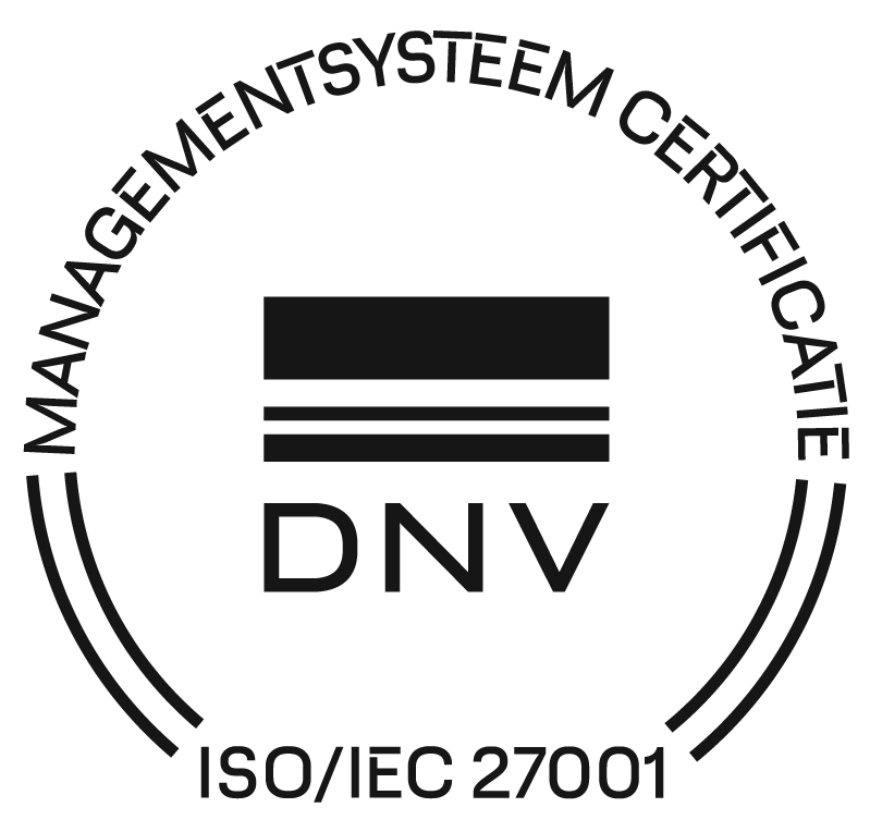 ISO/IEC 27001 gecertificeerd